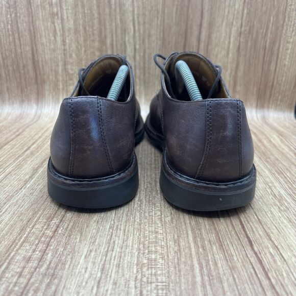 Mephisto Melchior Air Relax Derby Dress Shoes Brown Leather Cap Toe  Size 10 - Picture 4 of 10